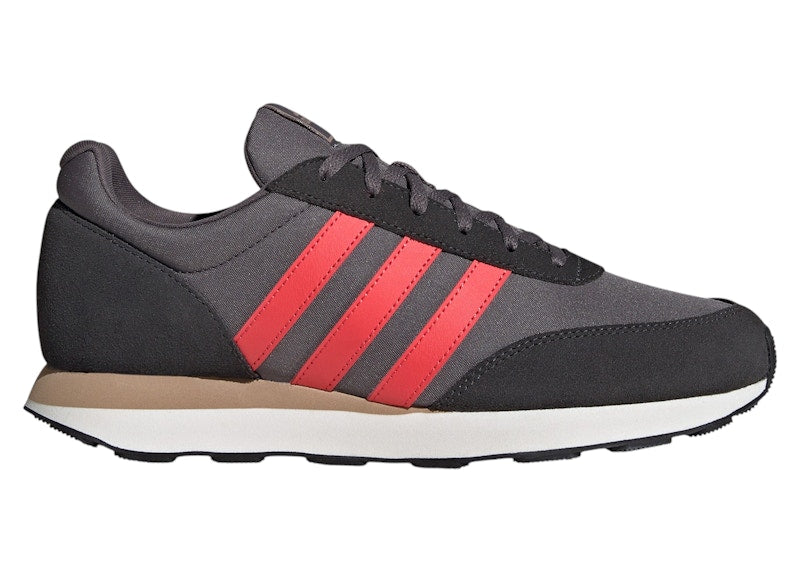 adidas Run 60s 3.0 Grey Strata Semi Lucid Red Carbon