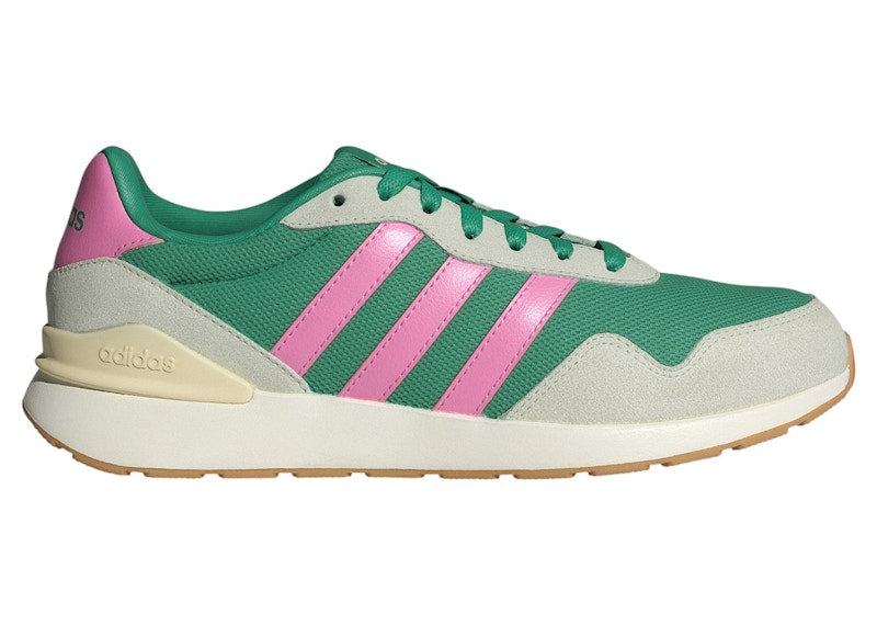 adidas Run 60s 4.0 Semi Court Green Bliss Pink Warm Vanilla (Women's)