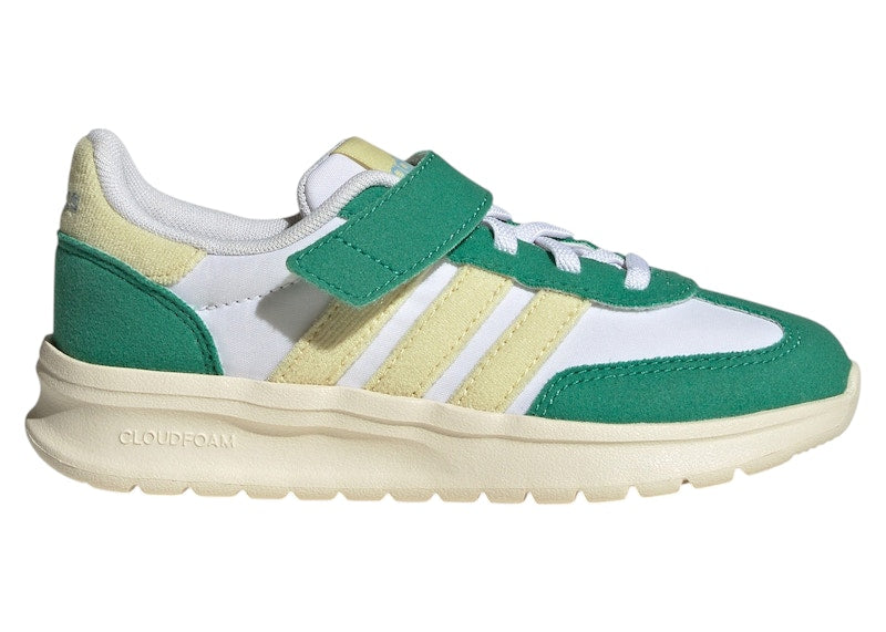 adidas Run 70s 2.0 Cloud White Powder Yellow Semi Court Green (PS)