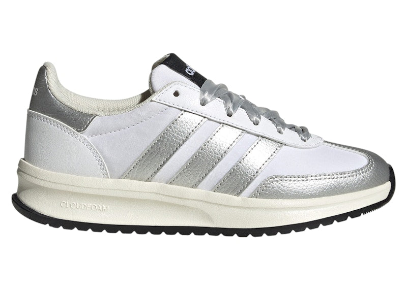 adidas Run 70s 2.0 Cloud White Silver Metallic Off White (GS)