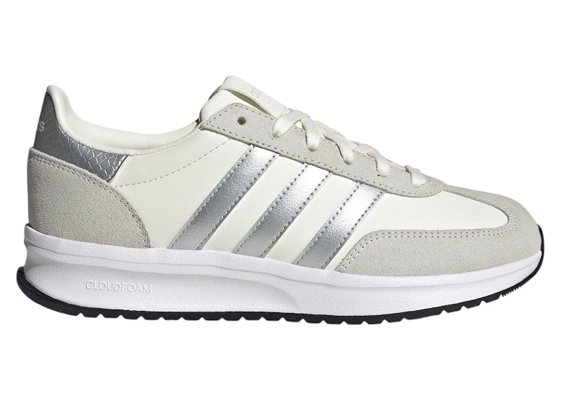 adidas Run 70s 2.0 White Silver Metallic Off White (Women's)