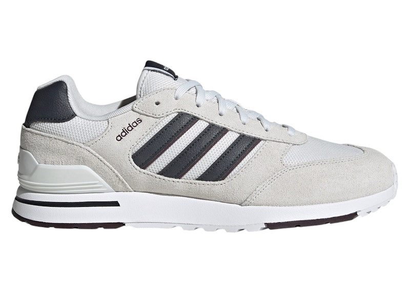 adidas Run 80s Crystal White Carbon Shadow Maroon (Women's)