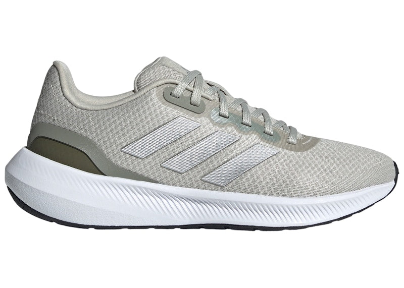 adidas Runfalcon 3 Putty Grey Silver Metallic Silver Pebble (Women's)