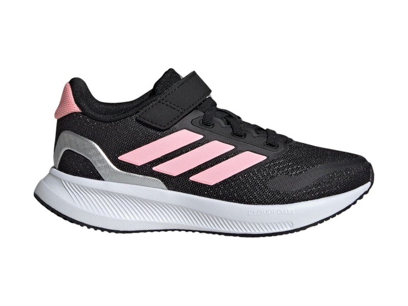 adidas Runfalcon 5 Core Black Pink Spark Silver Metallic (PS)