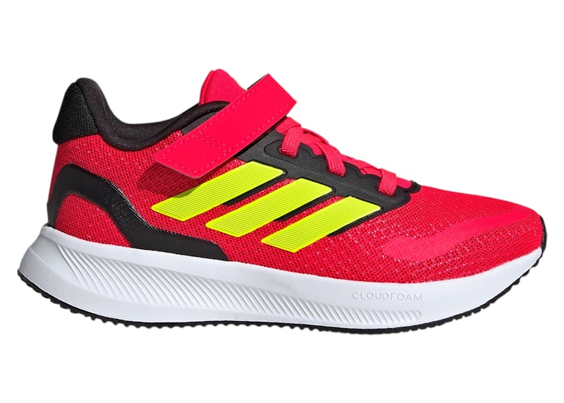 adidas Runfalcon 5 Lucid Red Lucid Lemon Black (PS)