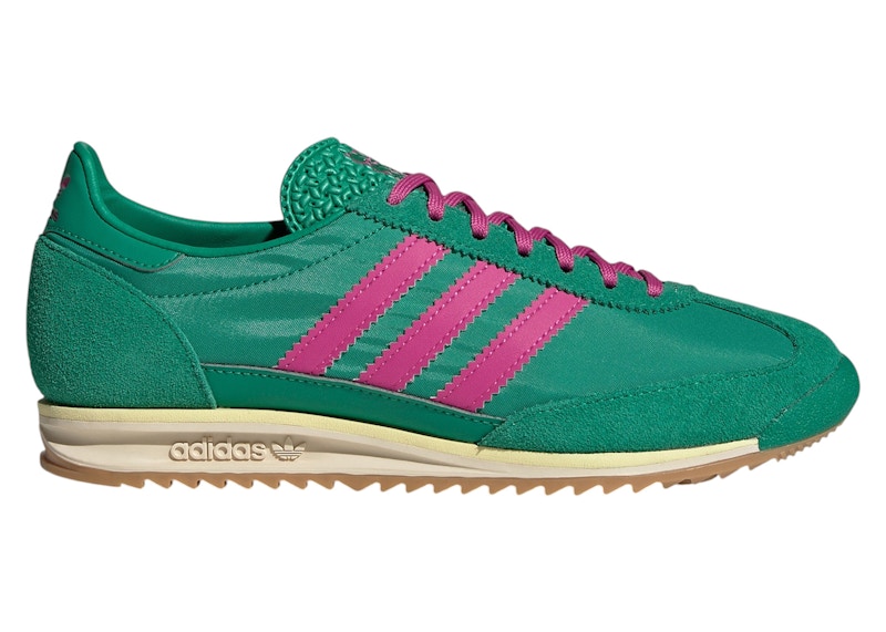 adidas SL 72 OG Semi Court Green Semi Lucid Fuchsia (Women's)