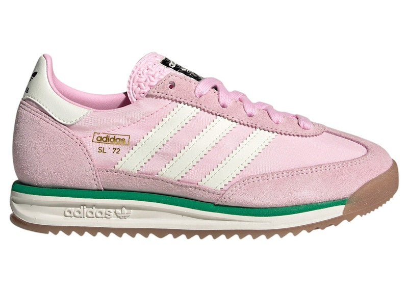 adidas SL 72 RS Clear Pink Off White Court Green (GS)