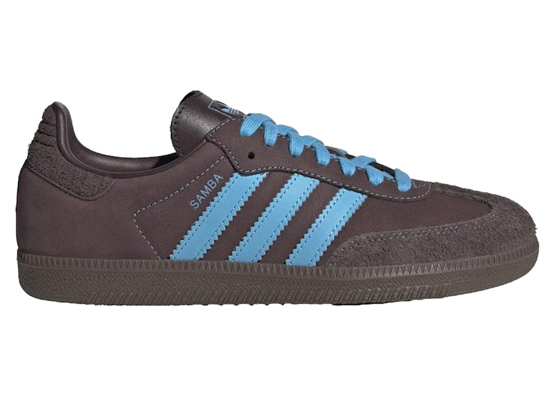 adidas Samba OG Shadow Brown Sky Rush (Women's)