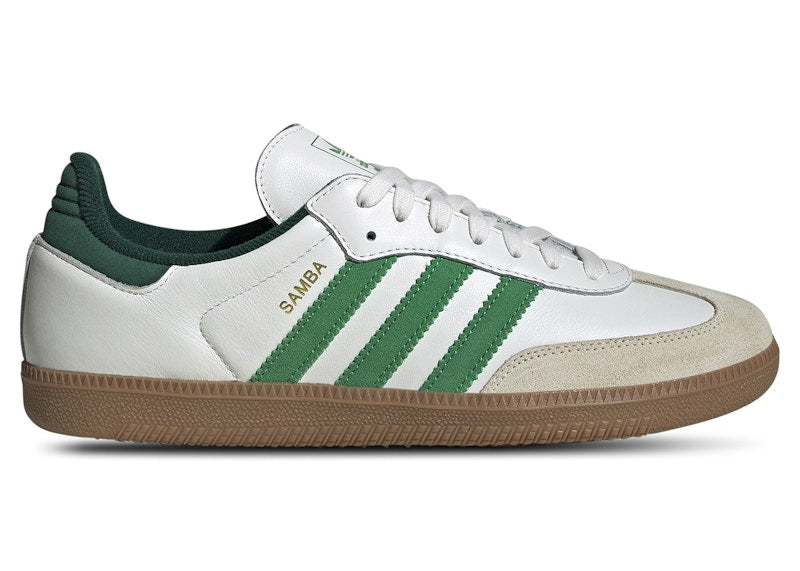 adidas Samba OG White Green Collegiate Green