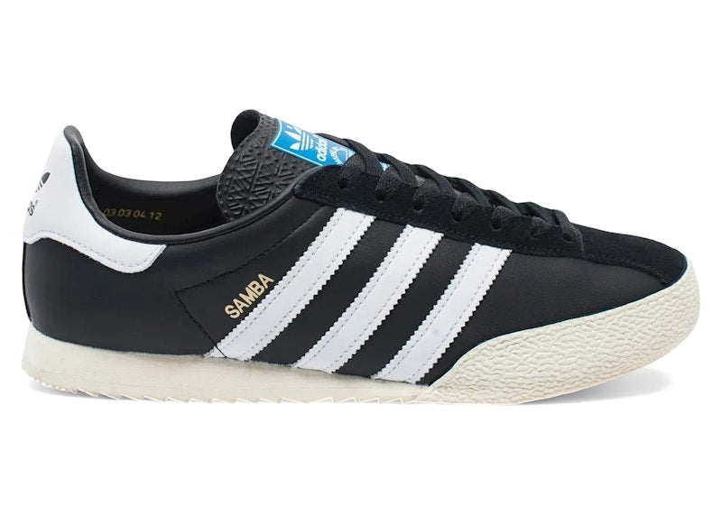 adidas Samba Spezial Black White Gold