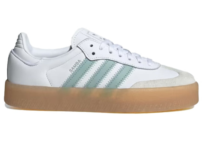 adidas Sambae Cloud White Wonder Blue (Women's)