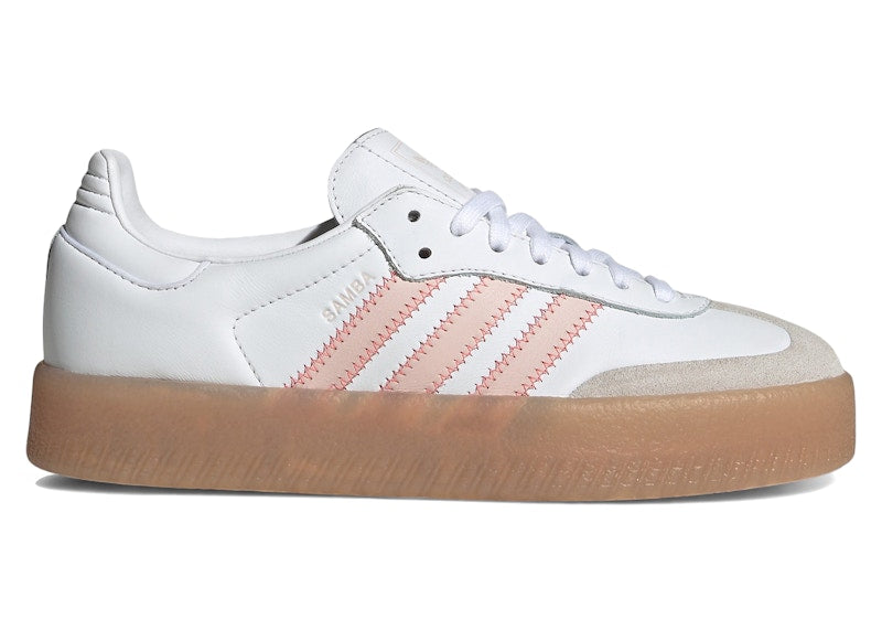 adidas Sambae White Sandy Pink Red (Women's)
