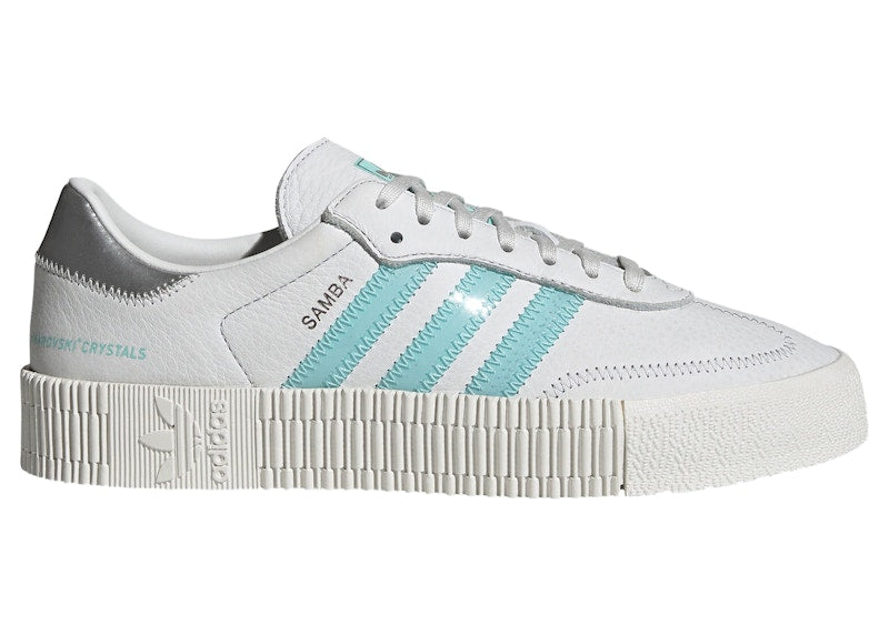 adidas Sambarose Swarovski White Clear Aqua (Women's)
