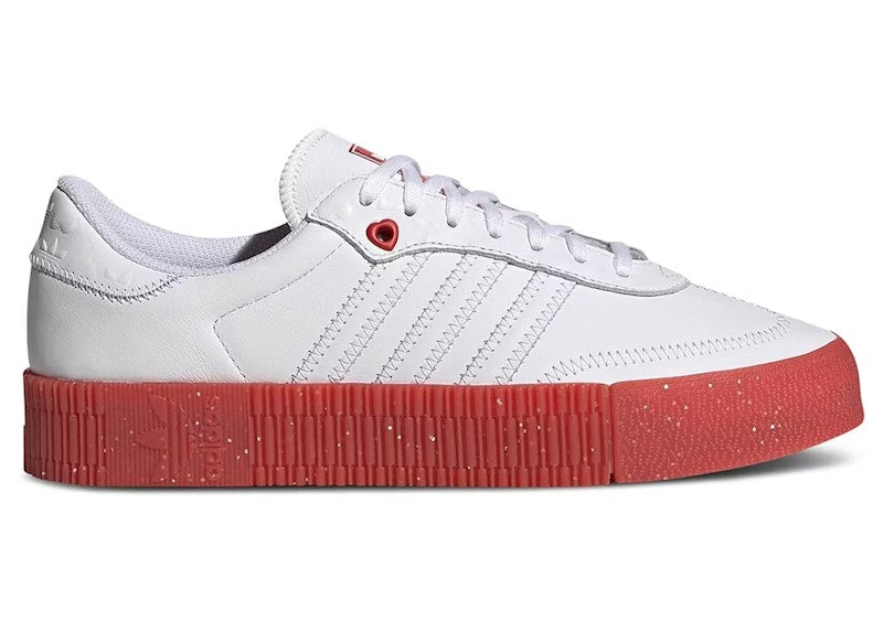 adidas Sambarose White Scarlet (Women's)