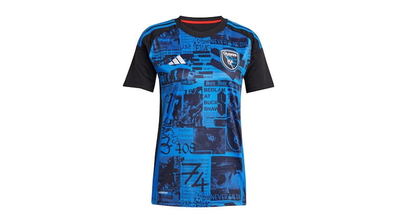 adidas San Jose Earthquakes 25/26 Home Jersey Black