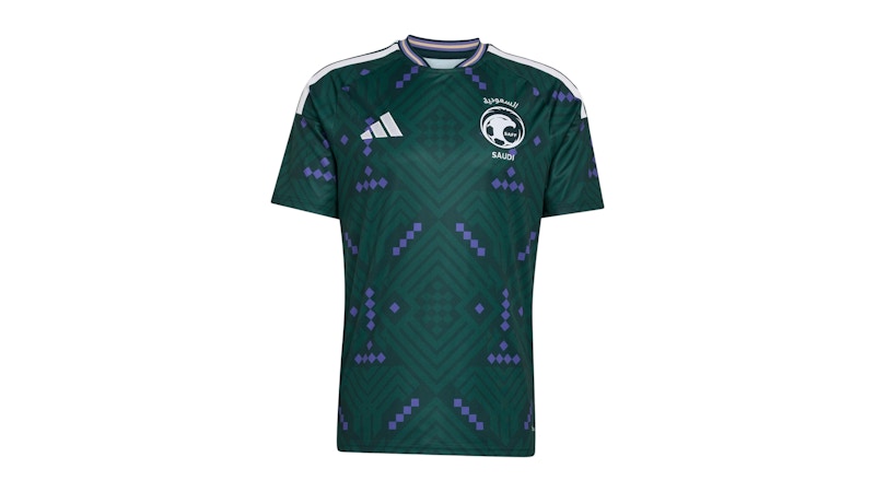 adidas Saudi Arabia 2026 Home Jersey Aurora Ivy White