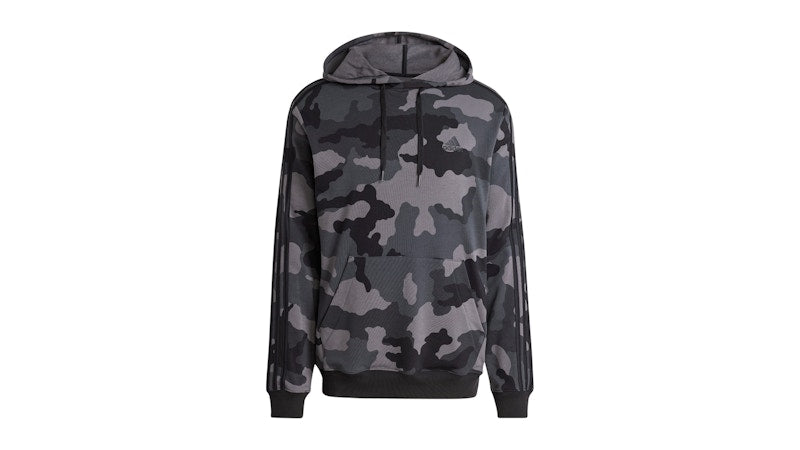 adidas Seasonal Essentials Camouflage Hoodie Black