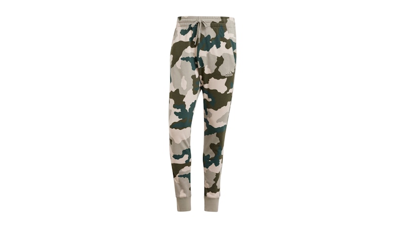 adidas Seasonal Essentials Camouflage Joggers Silver Pebble