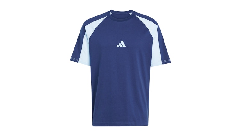 adidas Seasonal Essentials Colorblock T-Shirt Dark Blue