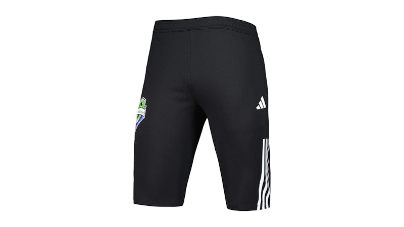 adidas Seattle Sounders FC 2023 On-Field Training Aeroready Half Pants Black