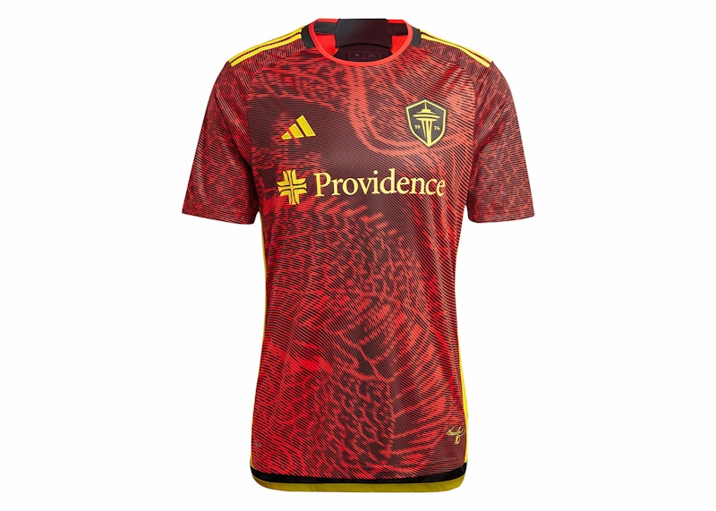 adidas Seattle Sounders FC 23/24 Away Jersey Red