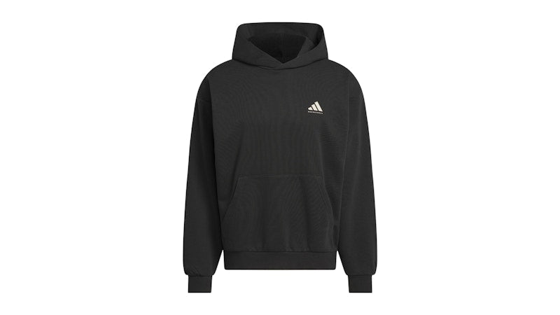 adidas Select Foundation Fleece Hoodie Black Beige