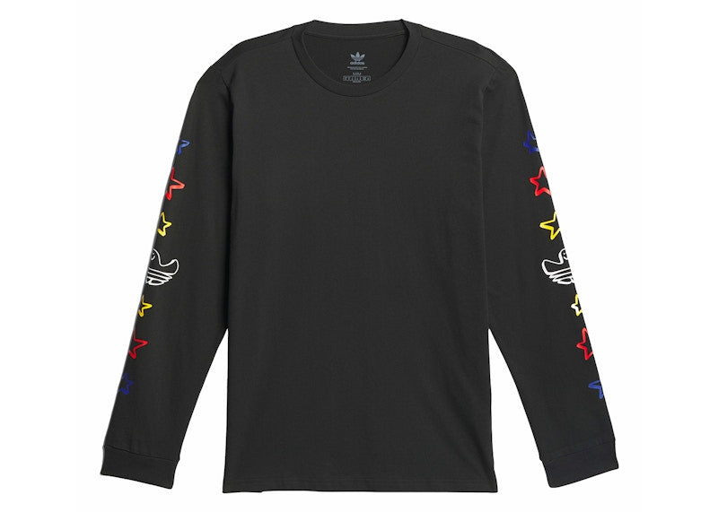 adidas Shmoofoil All Star Long Sleeve Tee Black/Multicolor