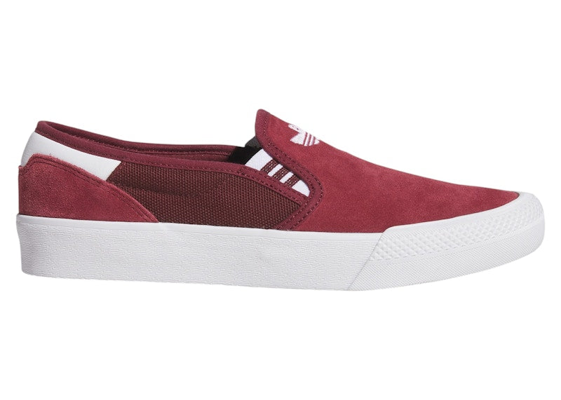 adidas Shmoofoil Slip-On Shadow Red White