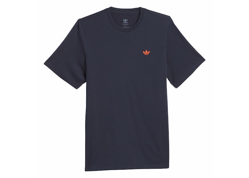 adidas Skateboarding 4.0 Logo Tee Legend Ink/Collegiate Orange