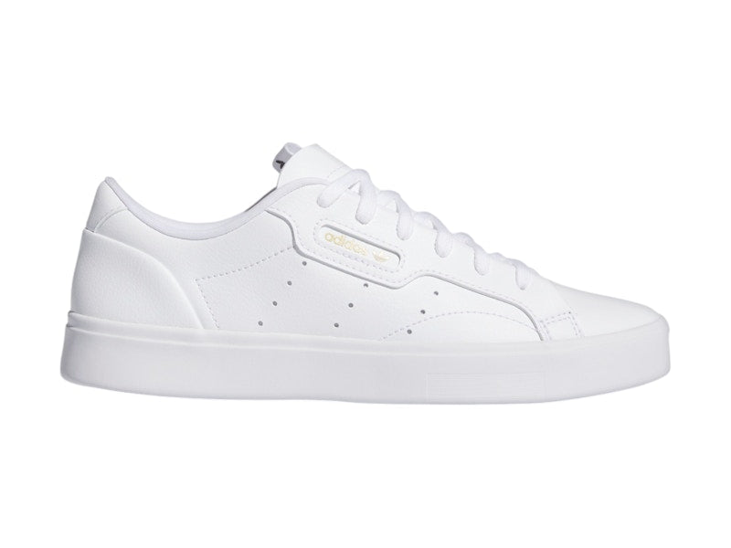 adidas Sleek Cloud White Core Black Gold Metallic (Women's)