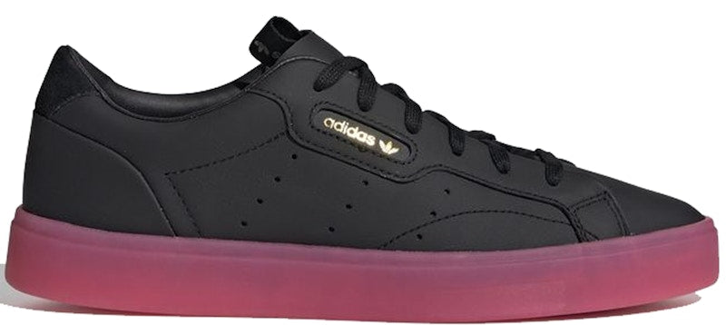 adidas Sleek Core Black Super Pink (Women's)
