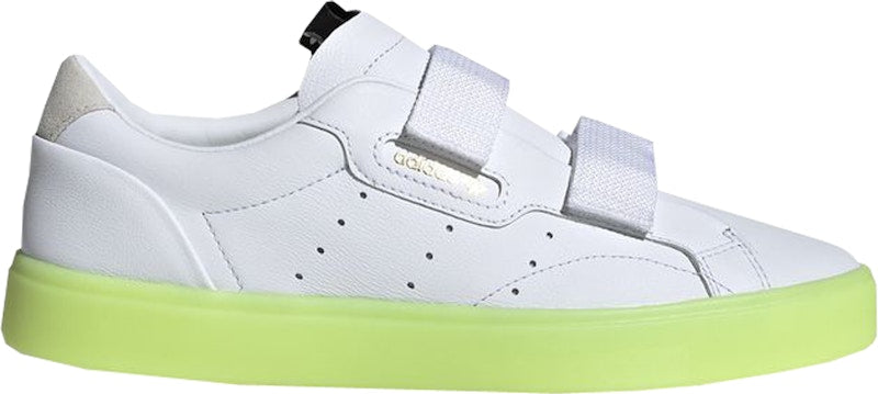 adidas Sleek S Cloud White Hi Res Yellow (Women's)