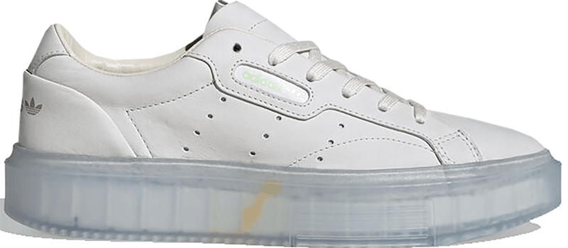 adidas Sleek Super Angel Chen Chalk White (Women's)
