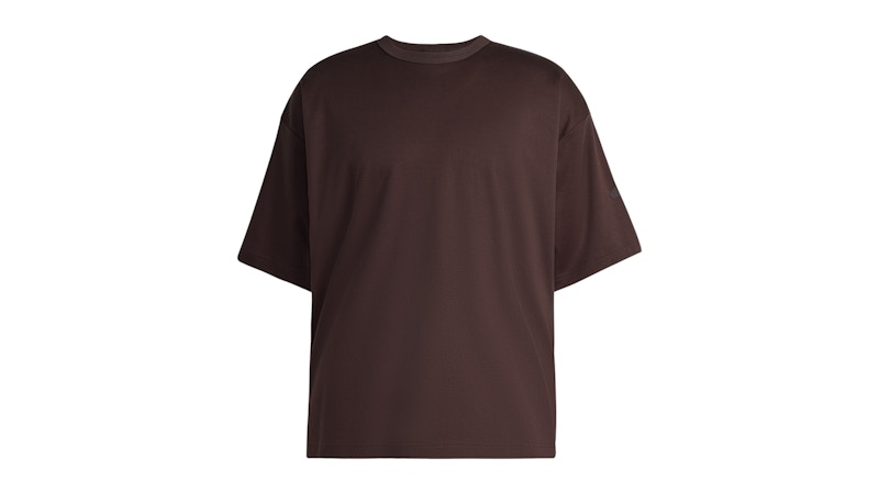 adidas Soft Lux Tee Shadow Brown