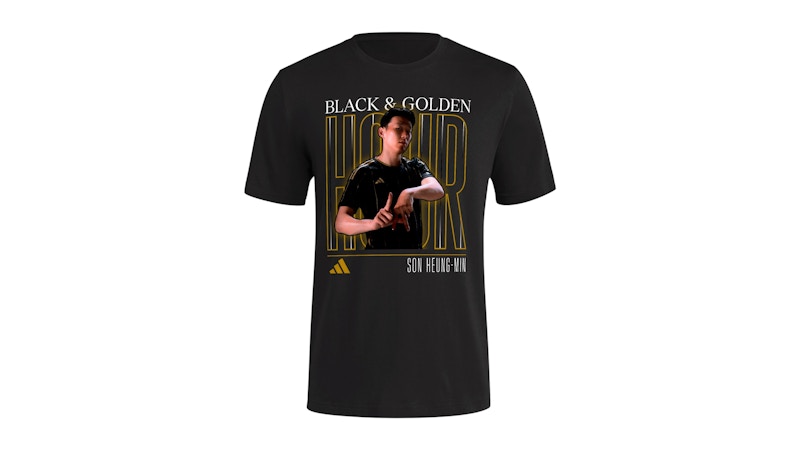 adidas Son Golden Hour Tee Black