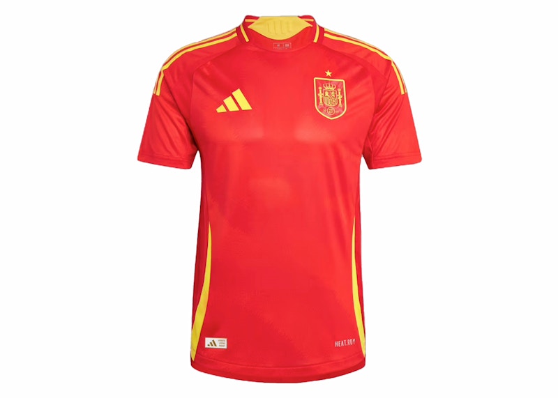adidas Spain 2024 Home Authentic Jersey Better Scarlet