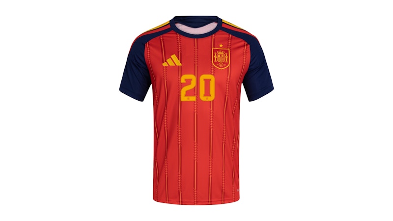 adidas Spain 2026 Home Pedri Jersey Vivid Red