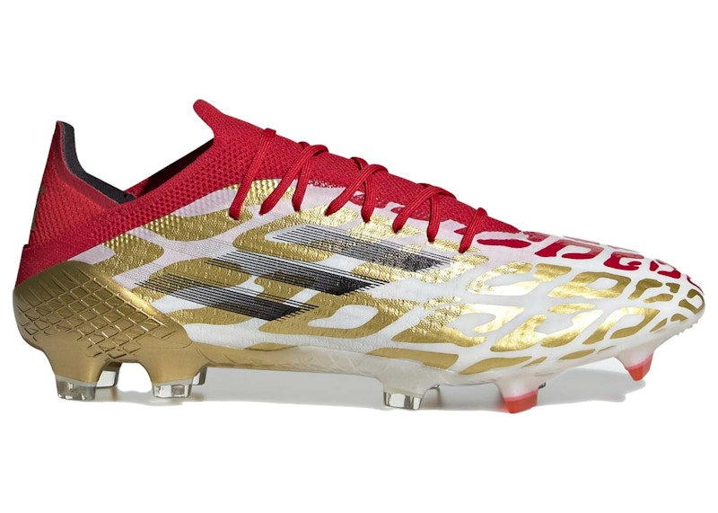 adidas X Speedflow Mo Salah.1 FG Gold White Scarlet