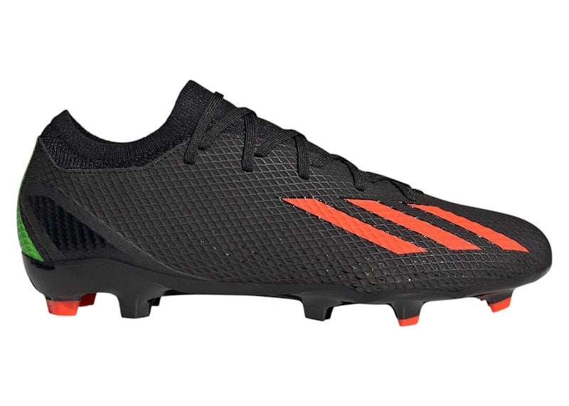 adidas X Speedportal.3 FG Core Black Solar Red Team Solar Green