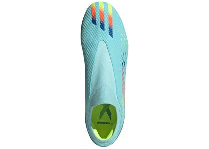 adidas X Speedportal.3 Laceless FG Clear Aqua Power Blue