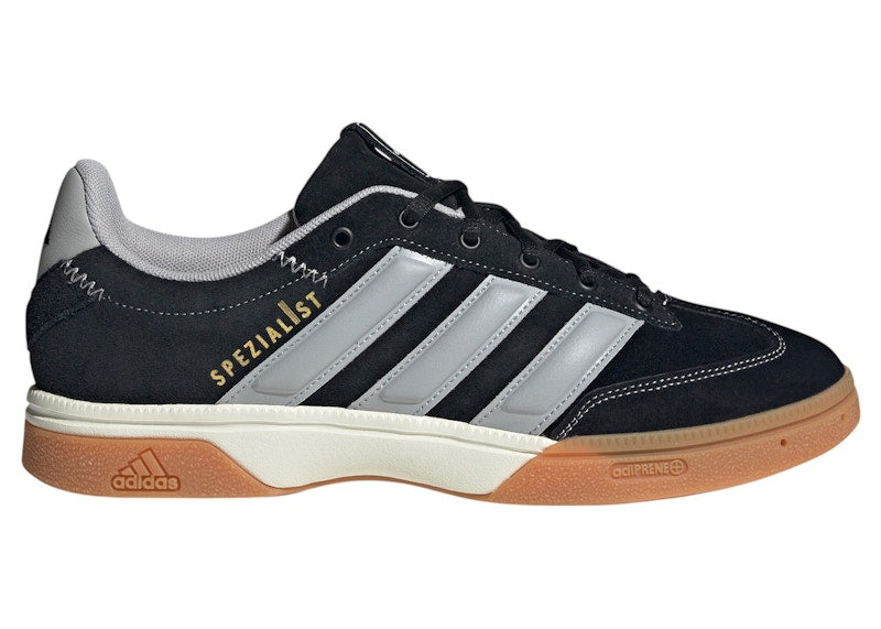 adidas Spezialist Indoor Core Black Grey Two Gold Metallic