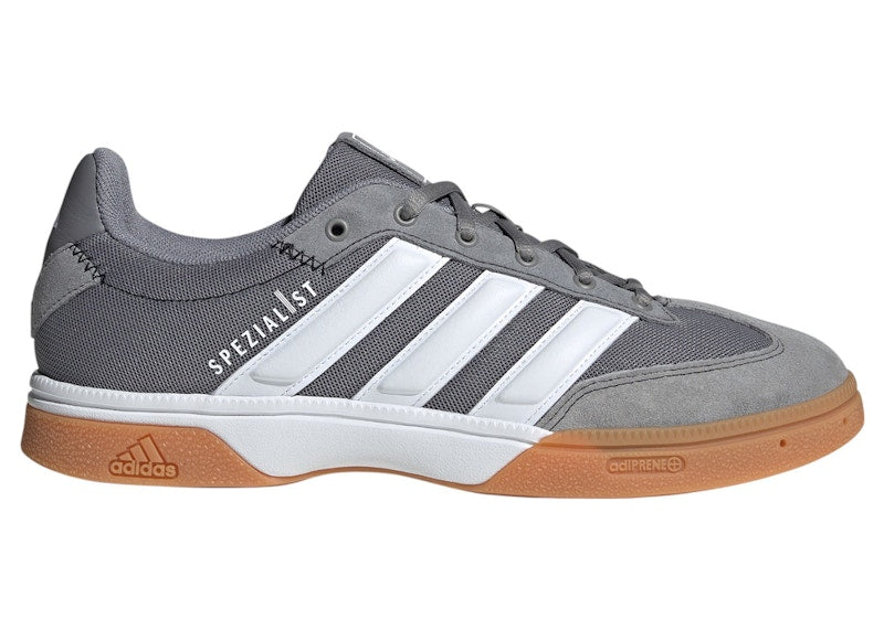 adidas Spezialist Indoor Grey Three Cloud White Core Black