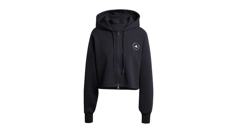 adidas Sportswear Cropped Hoodie Black