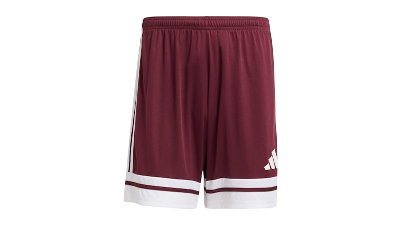 adidas Squadra 25 Shorts Team Maroon White