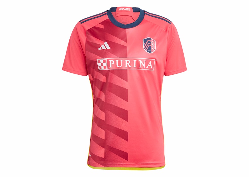 adidas St. Louis City Sc 23/24 Home Jersey Power Pink/Night Indigo