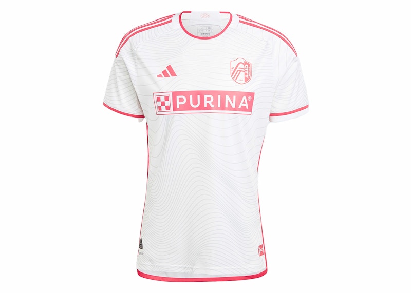 adidas St. Louis City Sc 24/25 Away Authentic Jersey White