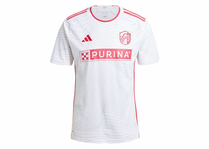 adidas St. Louis City Sc 24/25 Away Jersey White