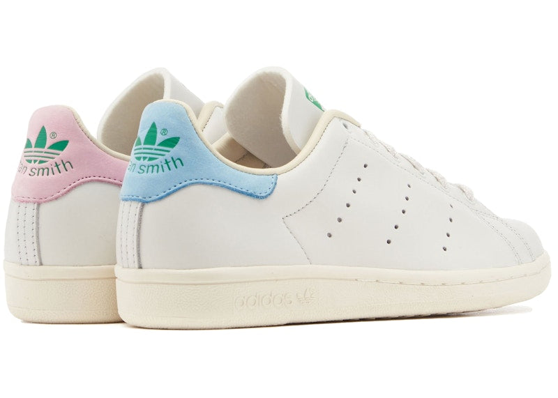 adidas Stan Smith 80s White Blue Pink Mismatched