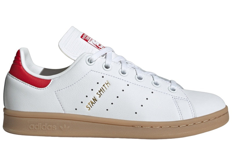 adidas Stan Smith Cloud White Better Scarlet Gum (GS)