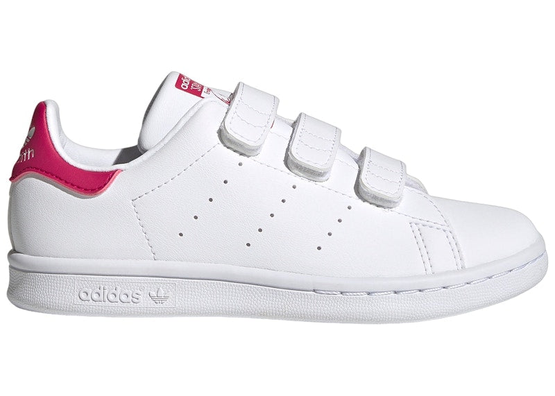 adidas Stan Smith Cloud White Bold Pink (PS)